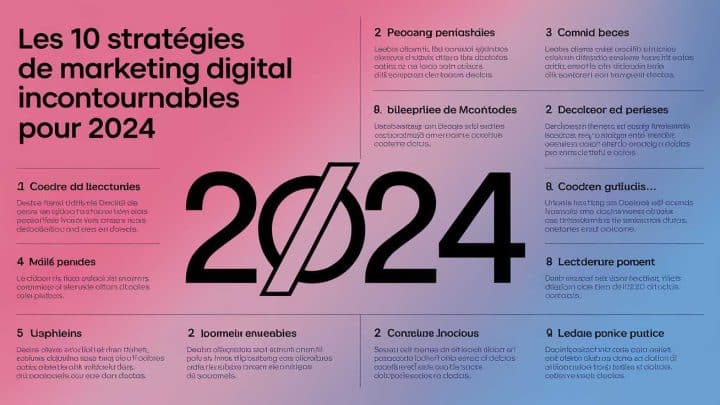 Les 10 stratégies de marketing digital incontournables pour 2024