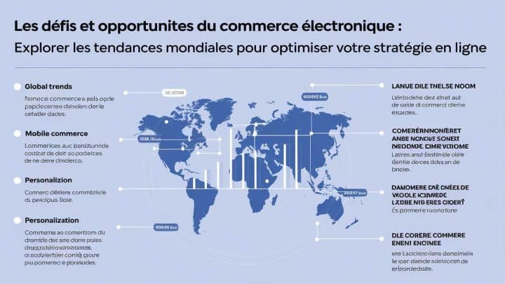 Les défis et opportunités du commerce électronique : Explorer les tendances mondiales pour optimiser votre stratégie en ligne