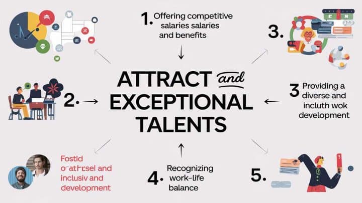 Stratégies efficaces pour attirer et fidéliser les talents d’exception