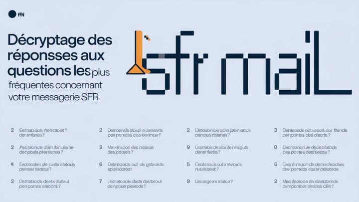 SFR Mail décryptage des réponses aux questions les plus fréquentes concernant votre messagerie SFR