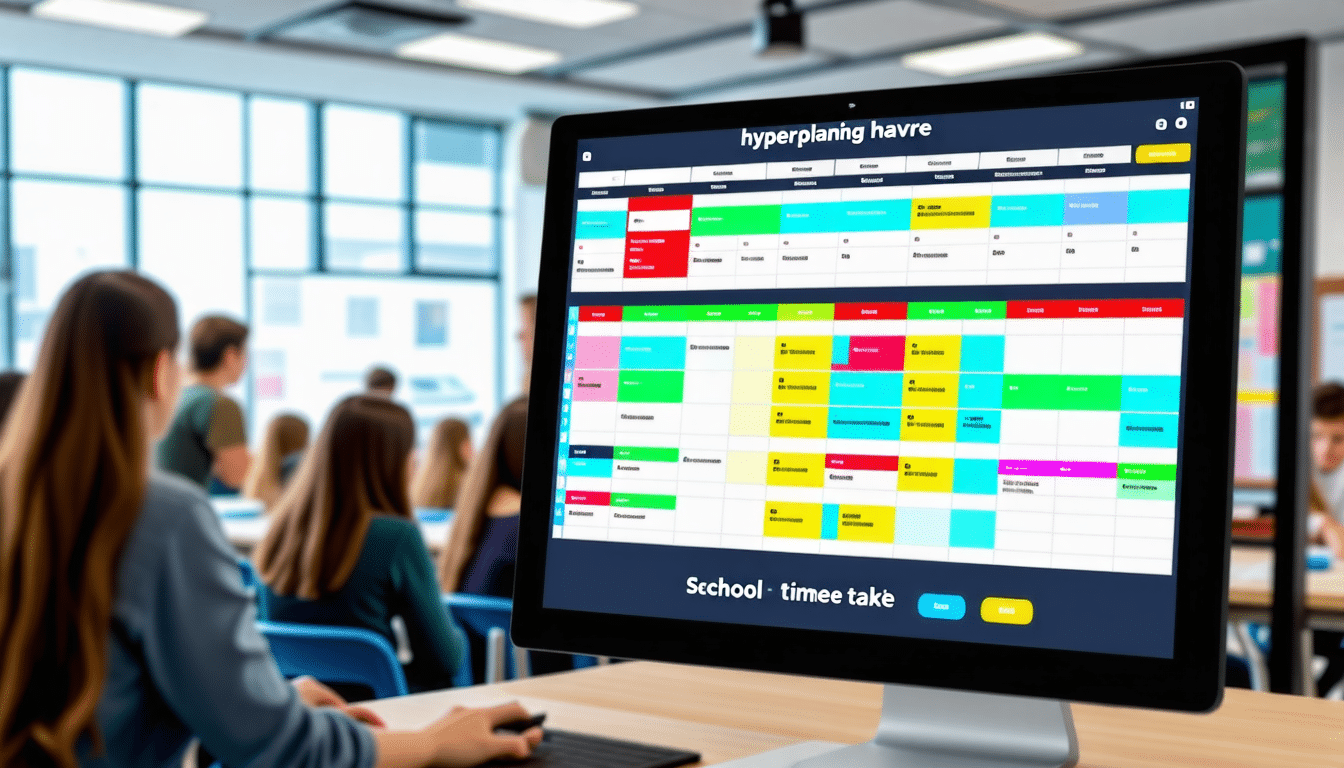 Hyperplanning le havre : simplifiez votre emploi du temps scolaire