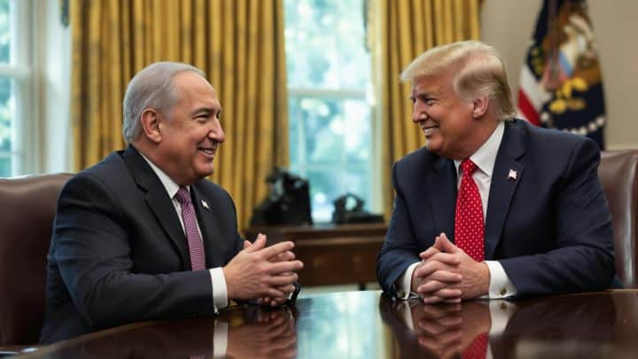 Benyamin Netanyahou pourrait s’entretenir avec Donald Trump à la Maison-Blanche dès lundi concernant les droits de douane