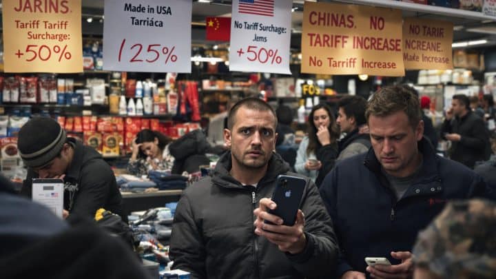 Chine : des surtaxes de 125 % sur les produits américains en réponse aux droits de douane de Trump, les marchés européens plongent
