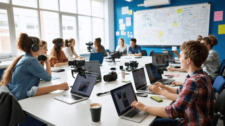 Cybercollege : Cours interactif gratuit sur la production télévisuelle​