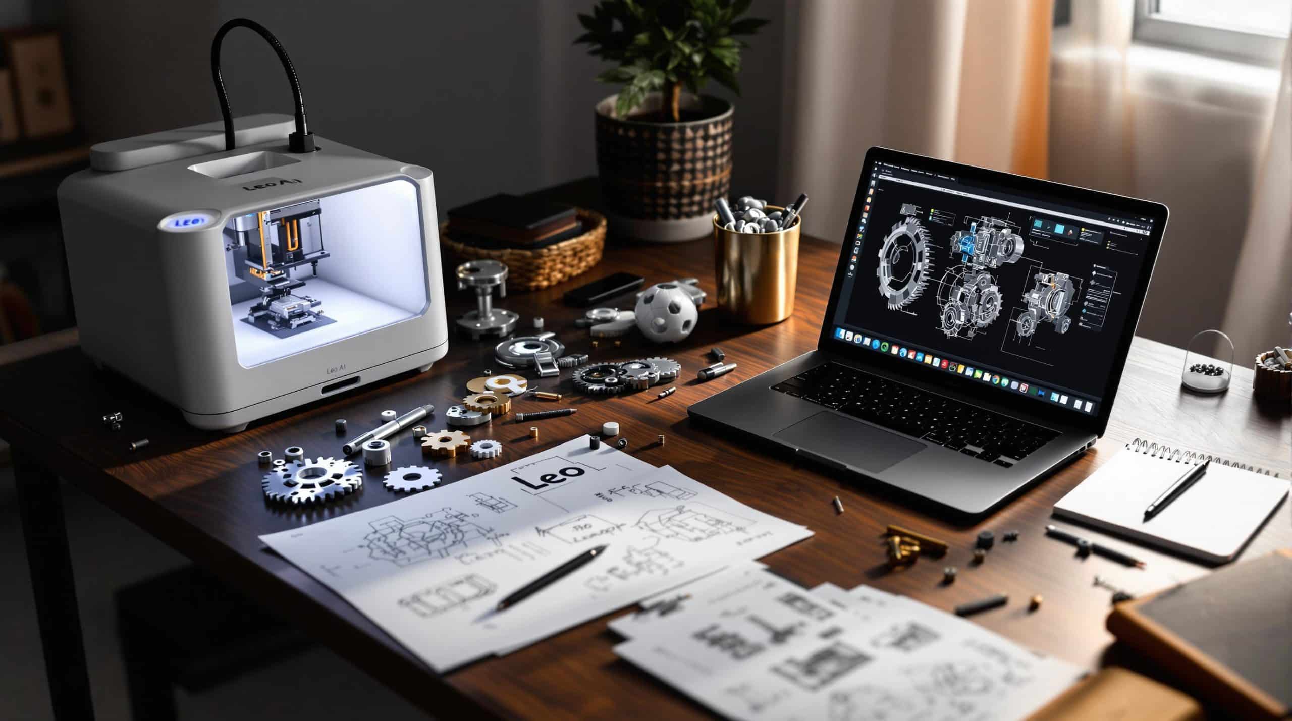 Leo AI : plateforme d&rsquo;ing&eacute;nierie g&eacute;n&eacute;rative pour la conception m&eacute;canique