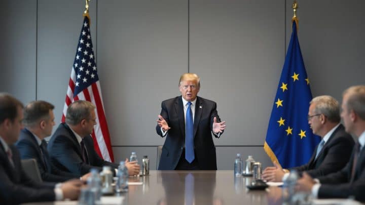 Trump impose des droits de douane de 30 % et intensifie la pression sur l’Union européenne