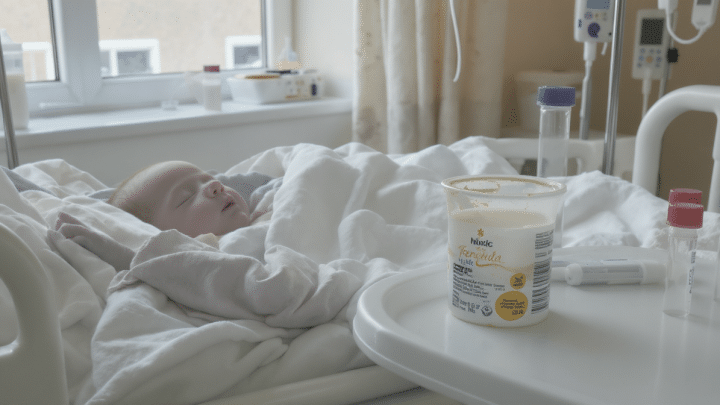 Première identification de la toxine céréulide dans le lait infantile chez un nourrisson hospitalisé en France