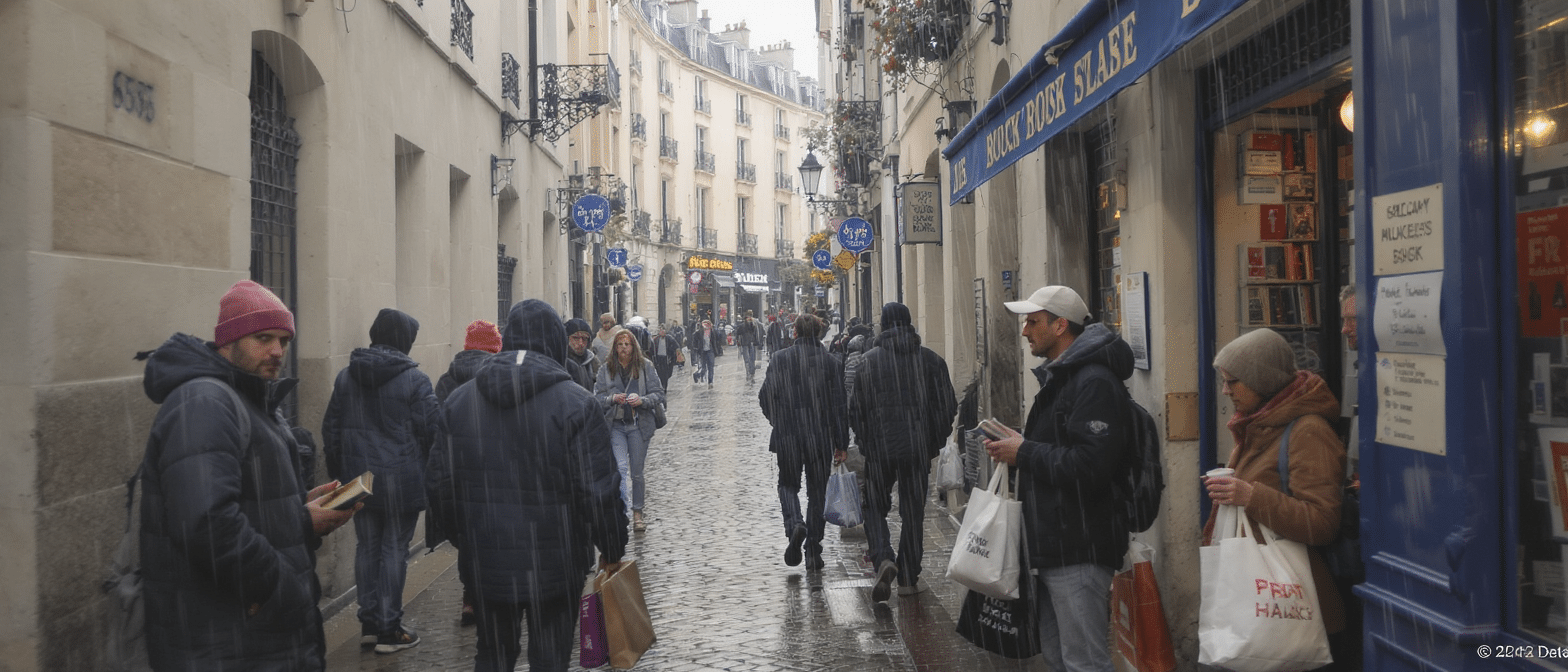 &Agrave; Paris, les habitu&eacute;s de Gibert s’inqui&egrave;tent pour l’avenir des c&eacute;l&egrave;bres librairies : &laquo; C’est triste de voir cette institution en difficult&eacute; &raquo;