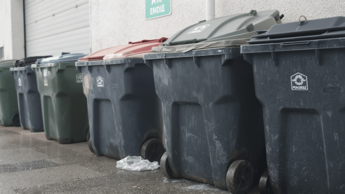 Conteneurs poubelles pour entreprises : optimiser la gestion des déchets