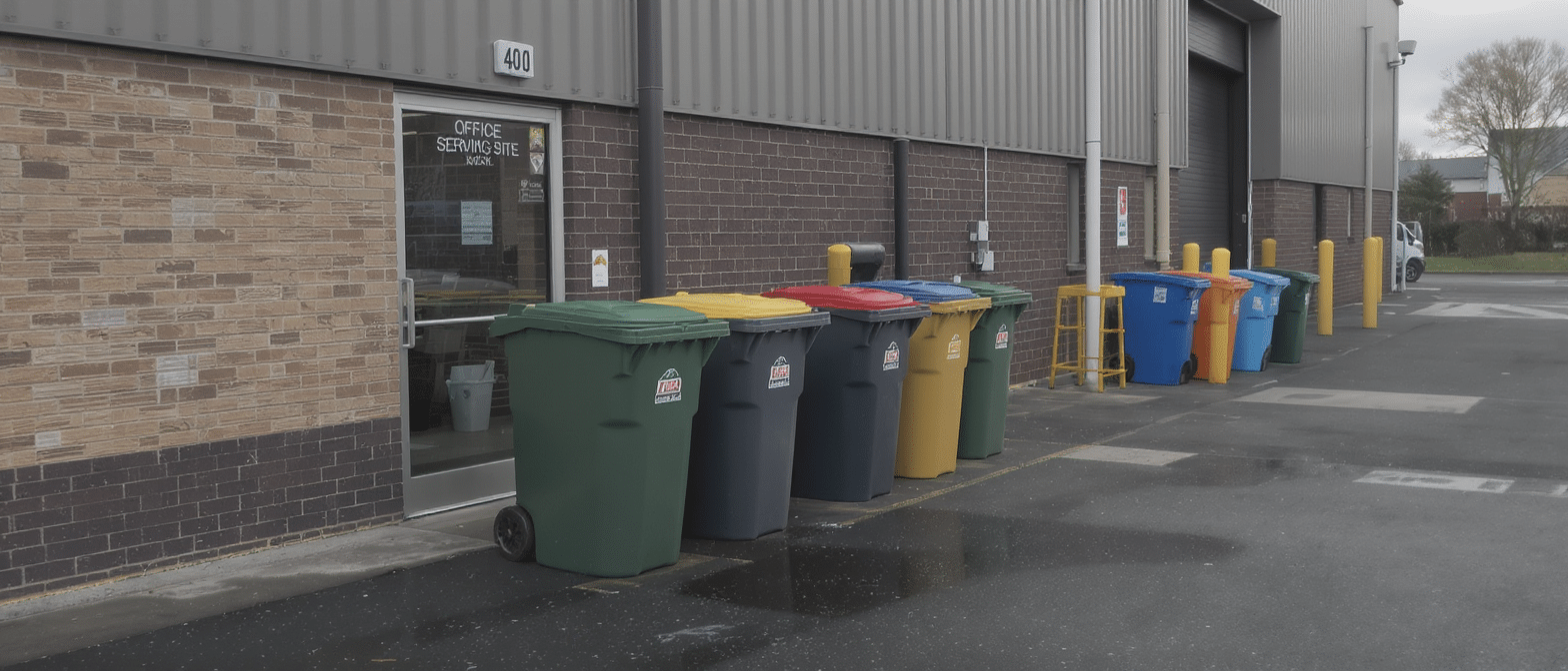 Conteneurs poubelles pour entreprises&nbsp;: optimiser la gestion des d&eacute;chets