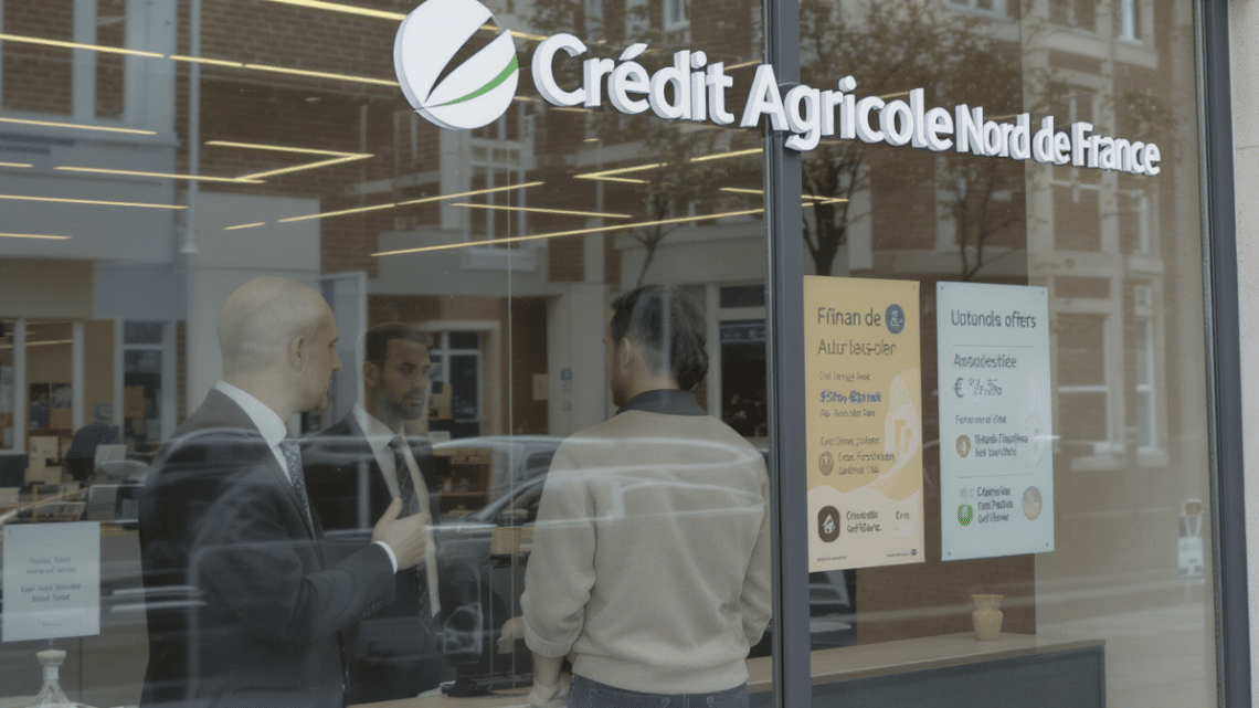Credit Agricole Nord de France offres bancaires et services financiers pour les particuliers et professionnels