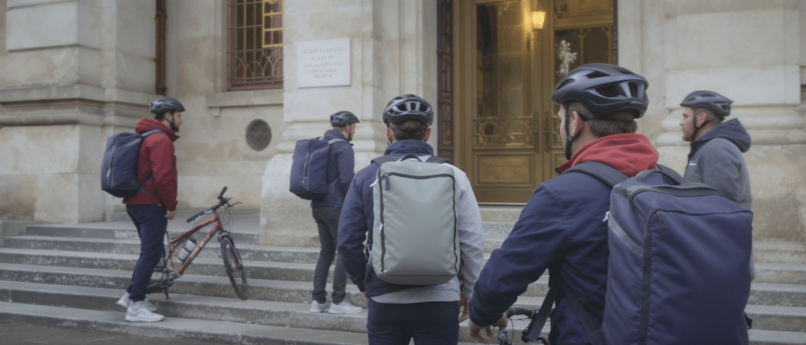 &laquo; Trafic d&rsquo;&ecirc;tres humains &raquo; : des associations d&eacute;posent plainte contre Deliveroo et Uber Eats