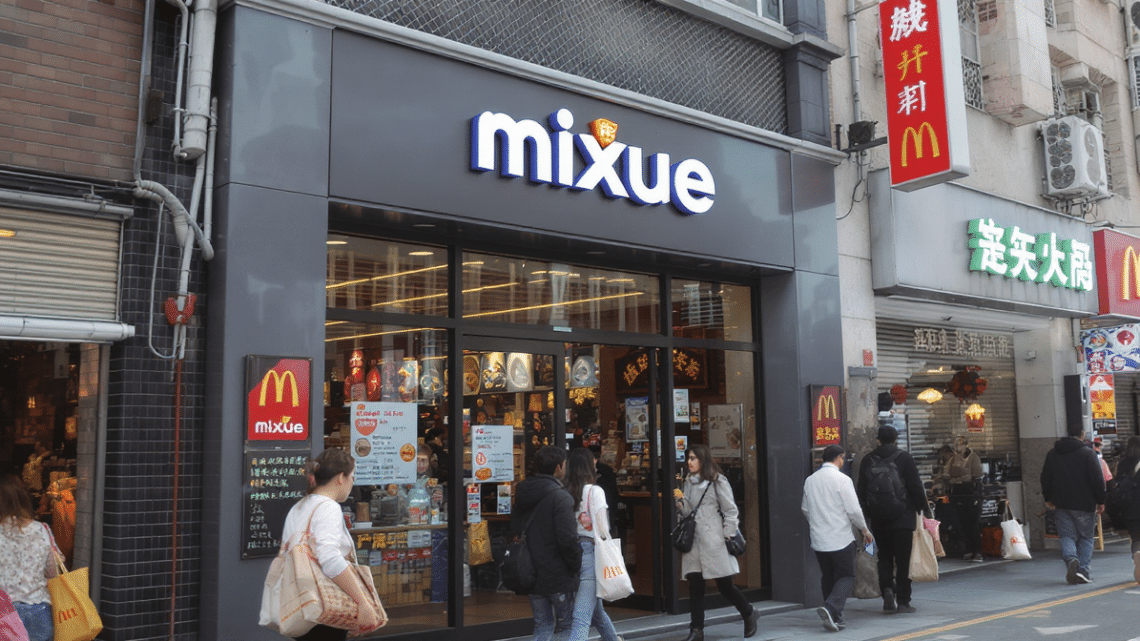 Mixue, le géant chinois à prix imbattables, dépasse McDonald’s et Starbucks avec 49 000 points de vente