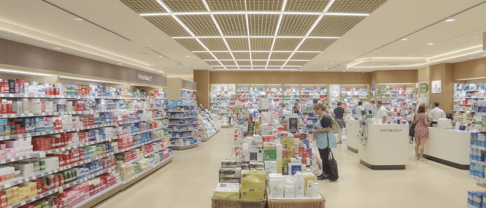 Pharmacies XXL : comment ces temples de la sant&eacute; se transforment en v&eacute;ritables supermarch&eacute;s haut de gamme