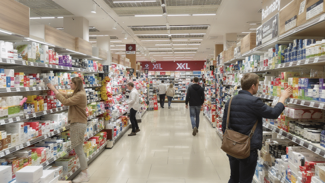 Pharmacies XXL : comment ces temples de la santé se transforment en véritables supermarchés haut de gamme