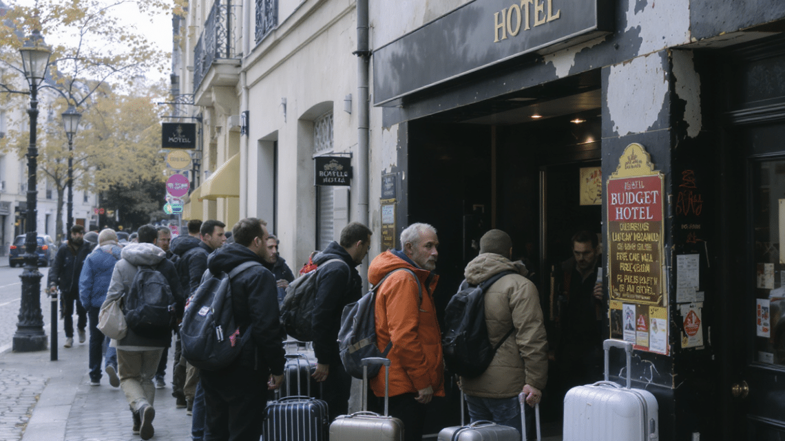 À Paris, comment la montée des prix pousse les voyageurs modestes hors des hôtels abordables
