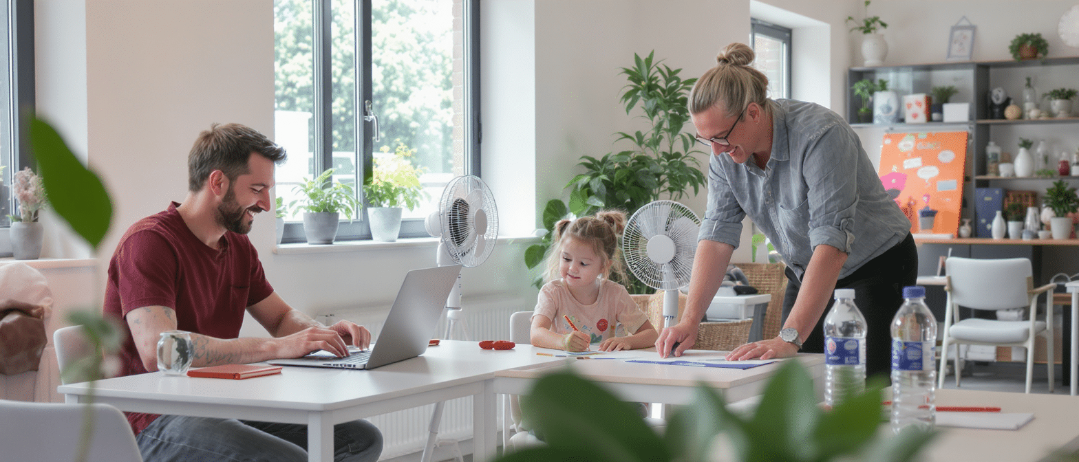 Animateurs, t&eacute;l&eacute;travail et horaires flexibles : ces entreprises innovent pour aider les parents &agrave; affronter la canicule
