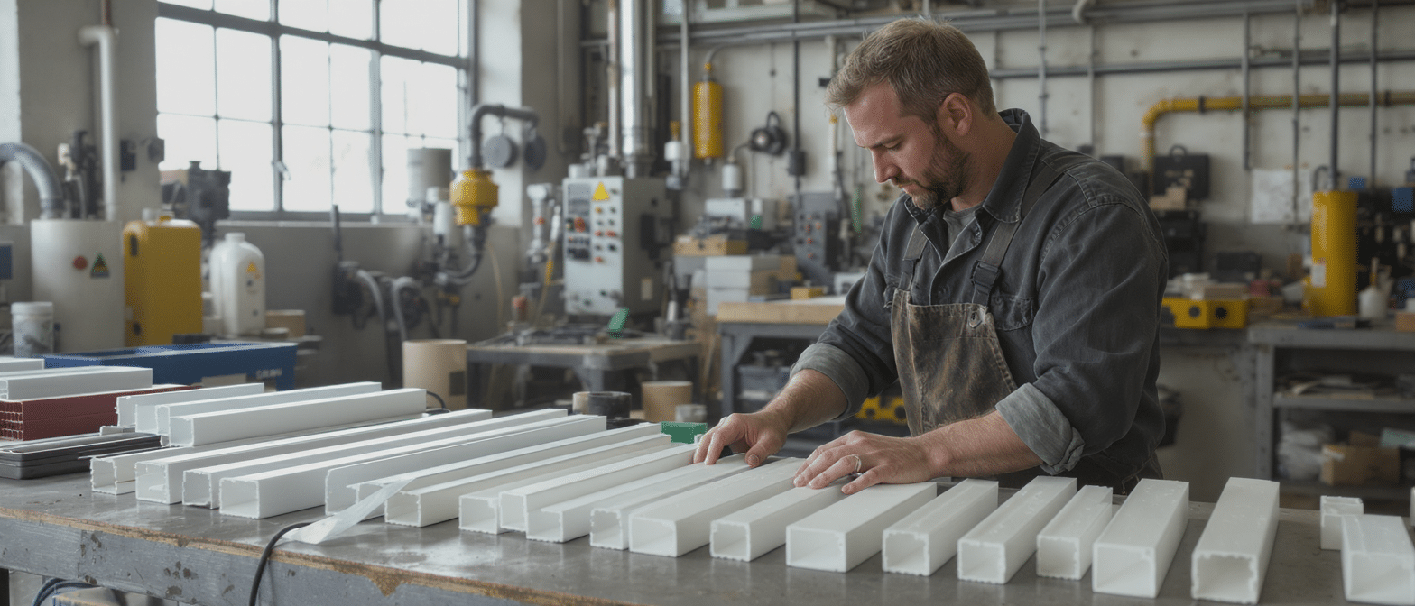 découvrez notre expertise en fabrication sur-mesure de profilés en plastique pour optimiser l'efficacité et la qualité de vos projets industriels.