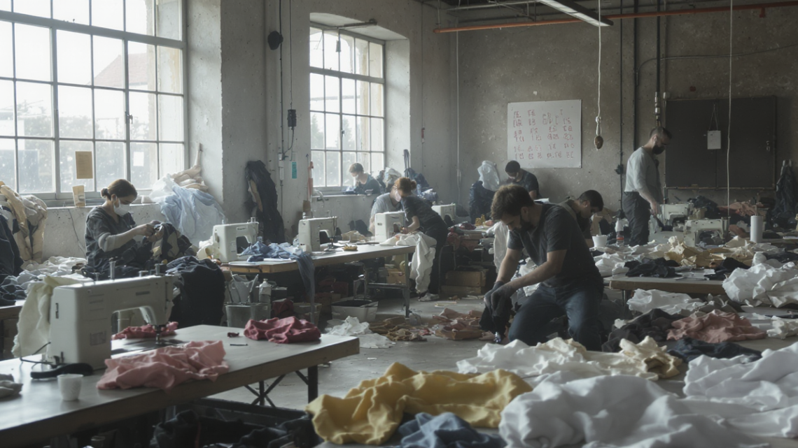 À La Courneuve, l’usine Reekom transforme les vêtements défectueux autrefois considérés comme des déchets en de nouvelles créations