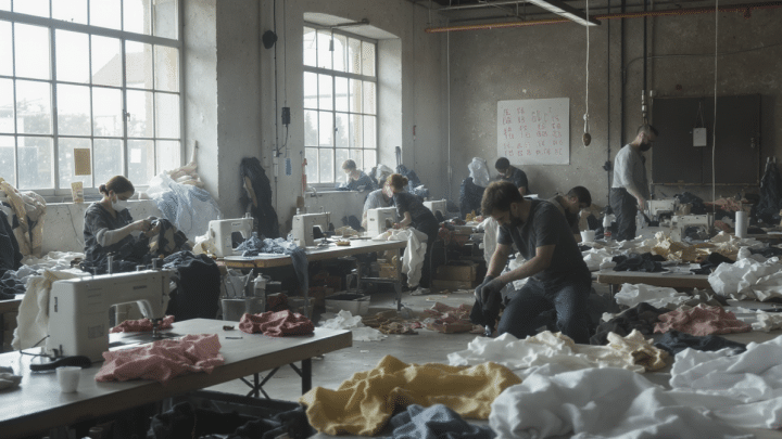 À La Courneuve, l’usine Reekom transforme les vêtements défectueux autrefois considérés comme des déchets en de nouvelles créations