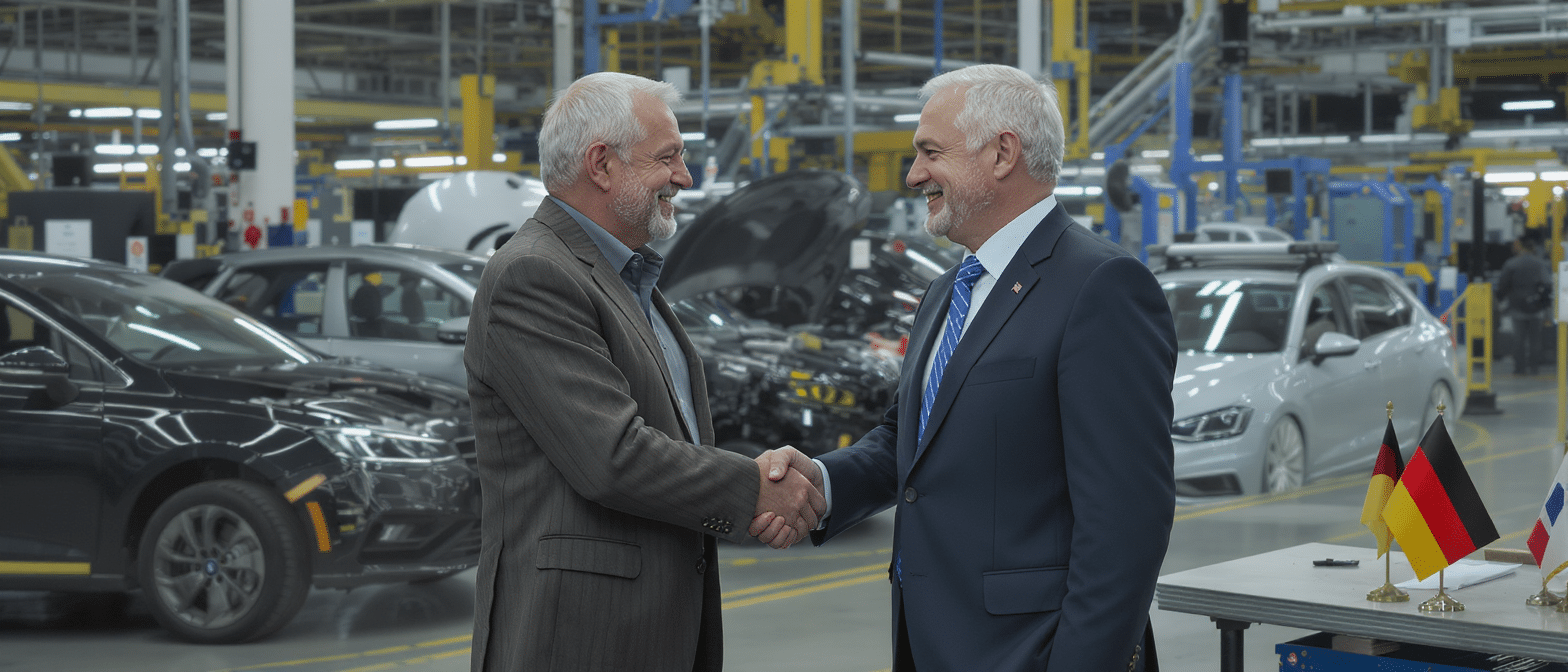 l’accord franco-allemand vise à renforcer la compétitivité des constructeurs automobiles européens face aux défis du secteur.