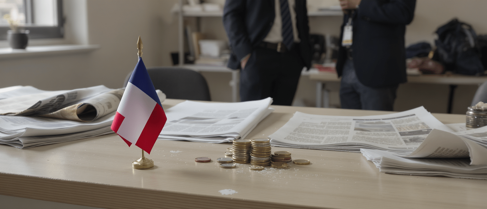 la presse internationale s’inquiète de la fragilité financière de la france, confrontée à une dette élevée et à des perspectives économiques incertaines.